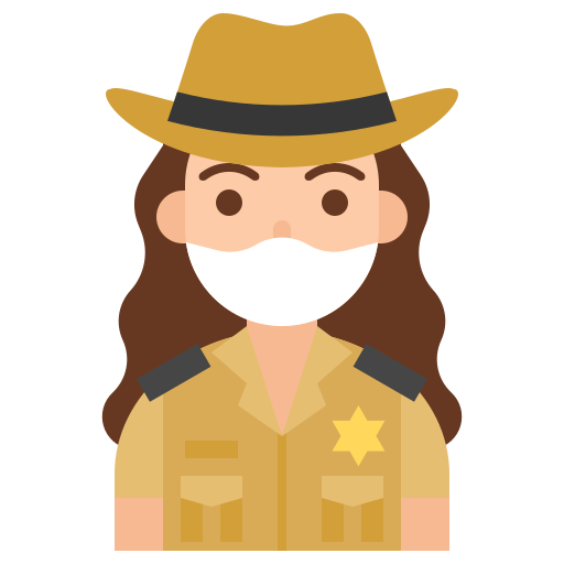 sheriff Generic Flat icon