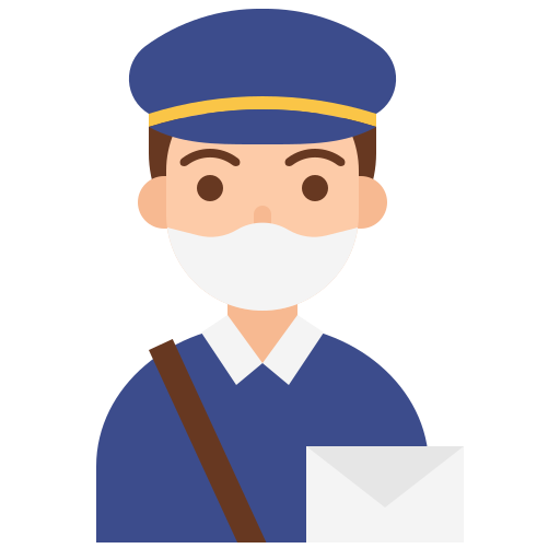 Postman Generic Flat icon