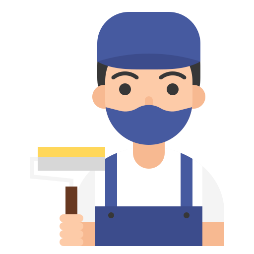 Painter Generic Flat icon