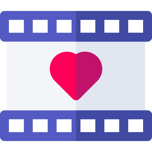 Movie Basic Rounded Flat icon