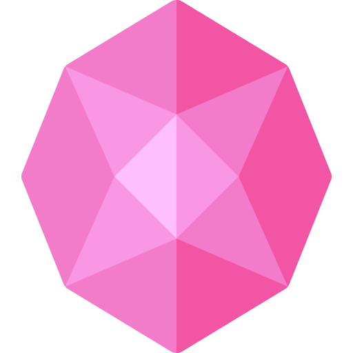 Gems Basic Rounded Flat icon