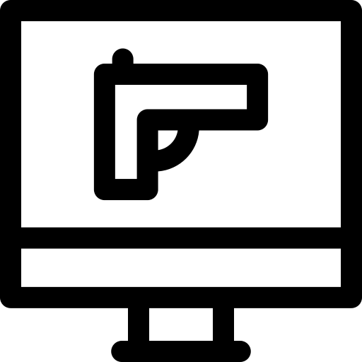 morderstwo Basic Rounded Lineal ikona