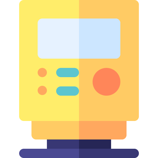 Meter Basic Rounded Flat icon