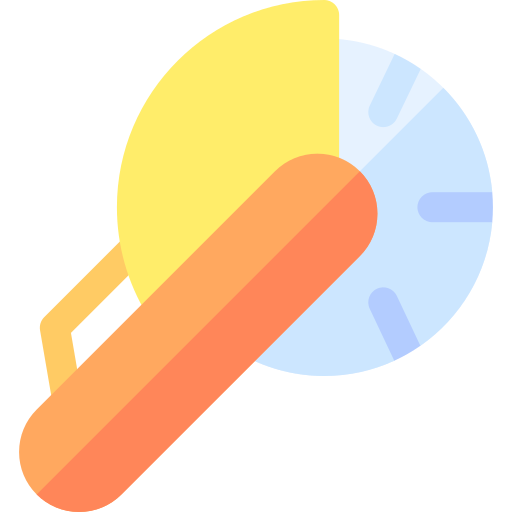 Cutter Basic Rounded Flat icon
