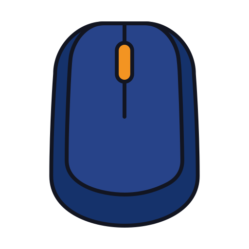 mouse del computer Generic Outline Color icona