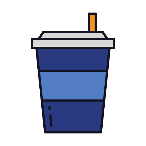 Ледяной кофе Generic Outline Color иконка
