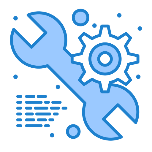 Configuration Generic Blue icon