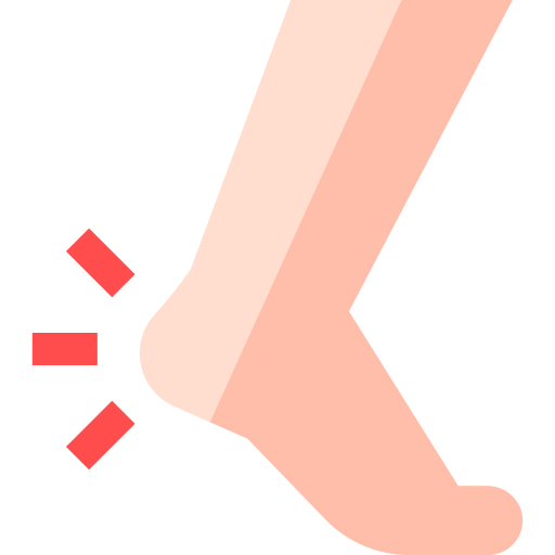 Pain Basic Straight Flat icon