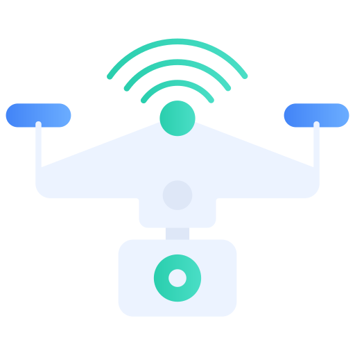 camera-drone Generic Flat Gradient icoon