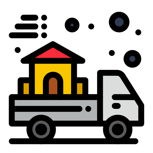 Delivery Flatart Icons Lineal Color icon