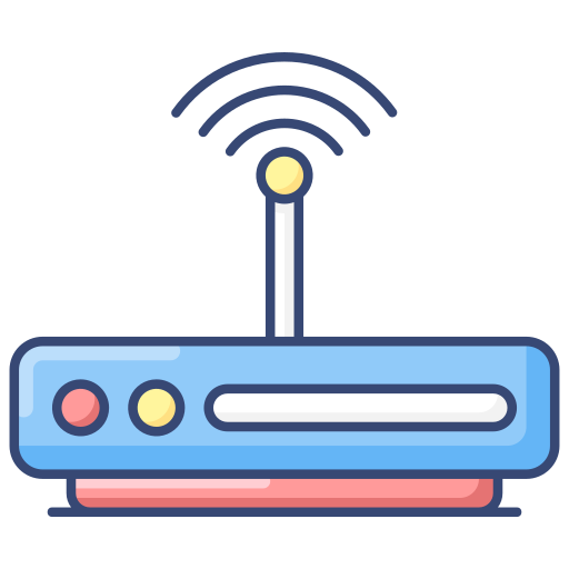 router Generic Outline Color icon