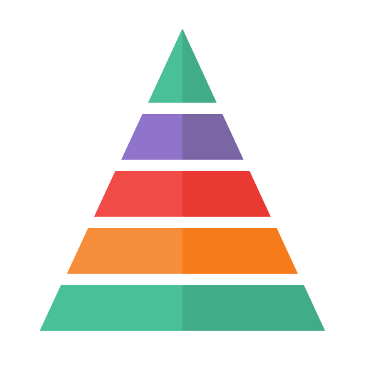 pyramidengrafik Generic Flat icon