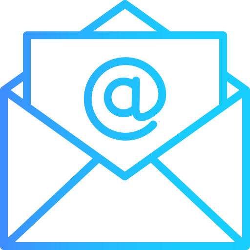 e-mail Generic Gradient icoon