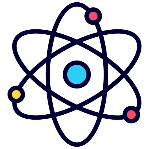 atomic Generic Outline Color icon