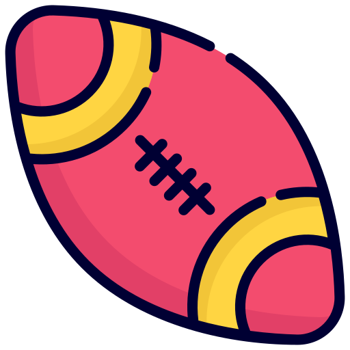 rugby Generic Outline Color ikona
