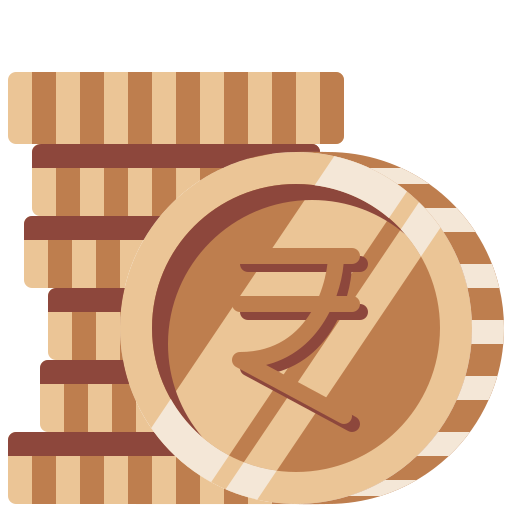 Рупия Generic Flat иконка