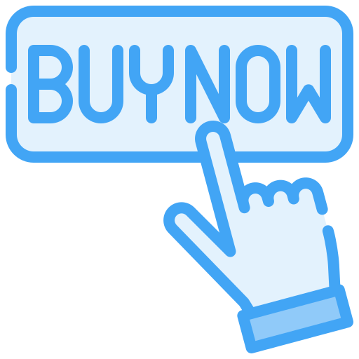 botón de compra Generic Blue icono