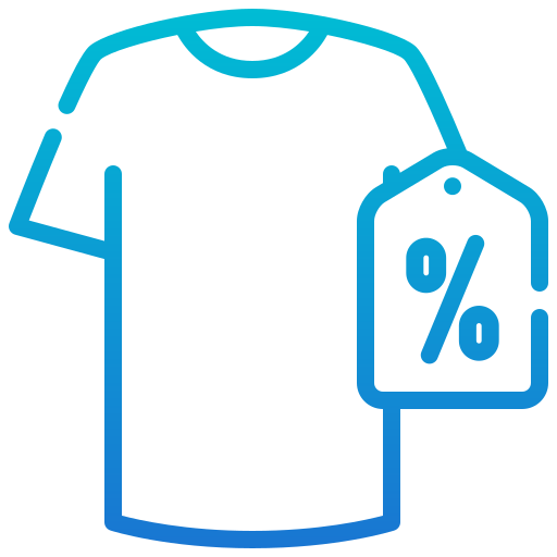 podkoszulek Generic Gradient ikona