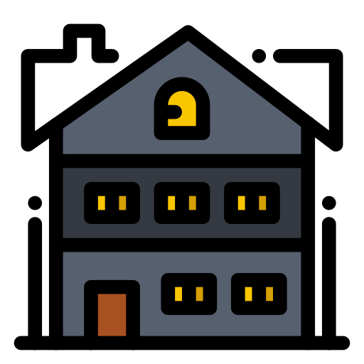 Apartment Flatart Icons Lineal Color icon