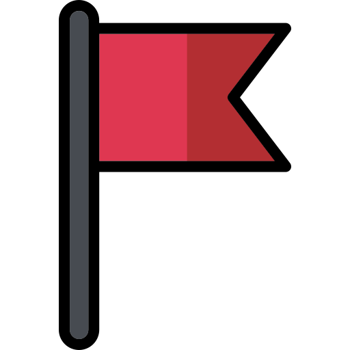 国旗 Generic Outline Color icon