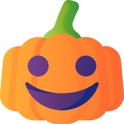 かぼちゃ 3D Basic Gradient icon