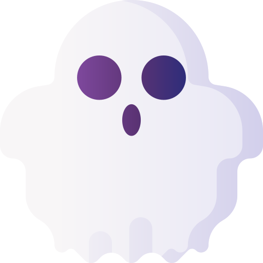 Ghost 3D Basic Gradient icon
