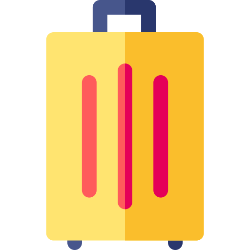 valise Basic Rounded Flat Icône