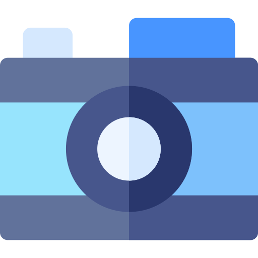 사진기 Basic Rounded Flat icon