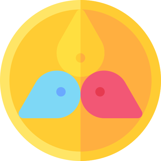 Three jewels Basic Rounded Flat icon