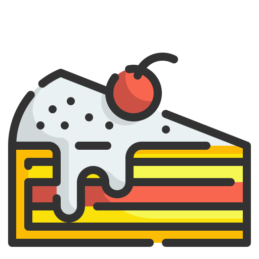 ciasto Wanicon Lineal Color ikona