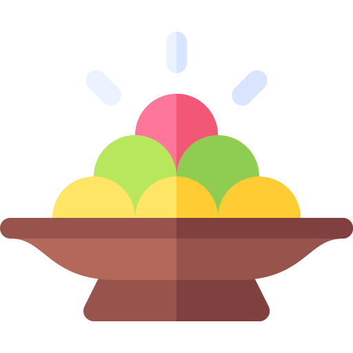 frutas Basic Rounded Flat icono