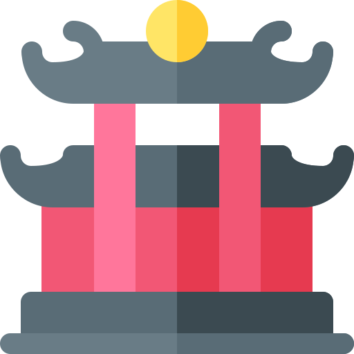 Shrine Basic Rounded Flat icon
