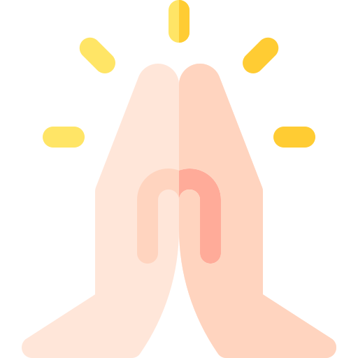 Молиться Basic Rounded Flat иконка