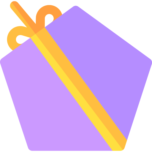 cadeaus Basic Rounded Flat icoon