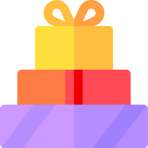Gifts Basic Rounded Flat icon