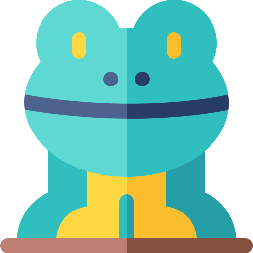 蛙 Basic Rounded Flat icon
