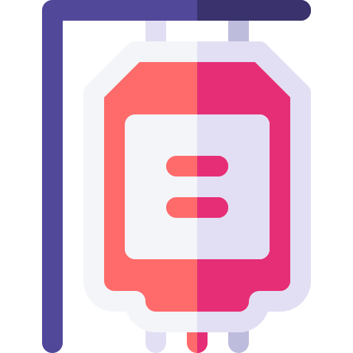 Blood transfusion Basic Rounded Flat icon