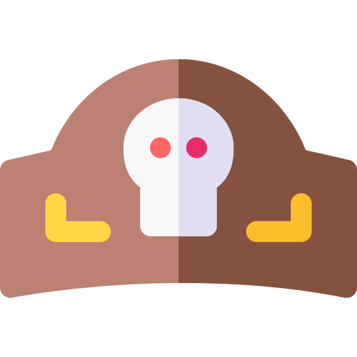 piratenhut Basic Rounded Flat icon