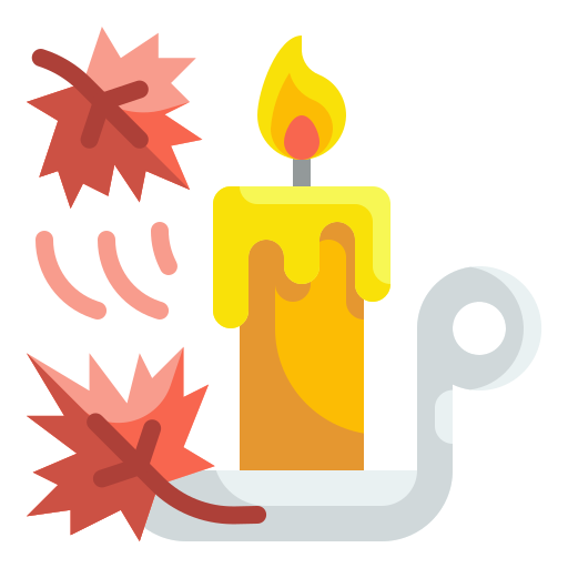 Candle Wanicon Flat icon