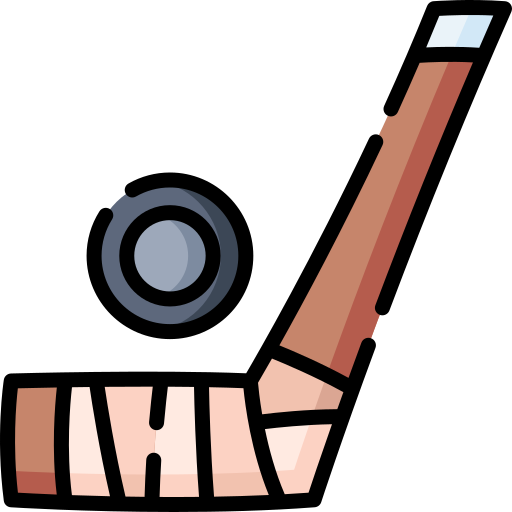 palo de hockey Special Lineal color icono