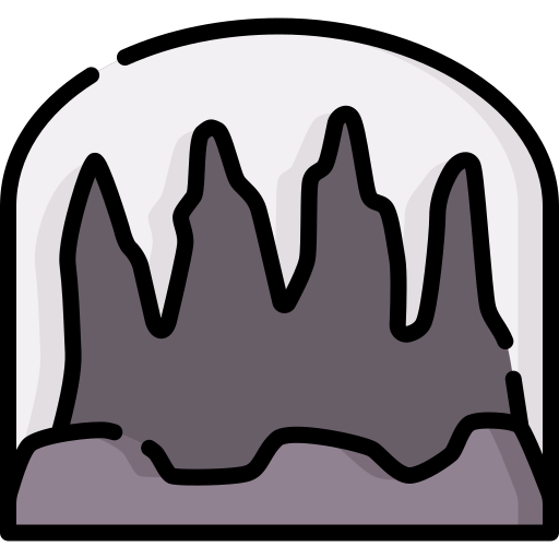 cueva Special Lineal color icono