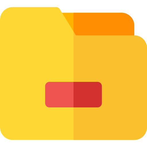 Folder Basic Rounded Flat icon
