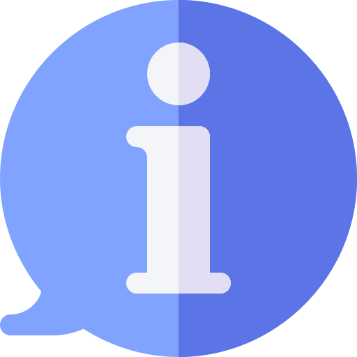 information Basic Rounded Flat icon