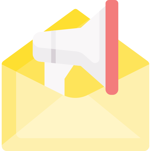 marketing e-mailowy Special Flat ikona