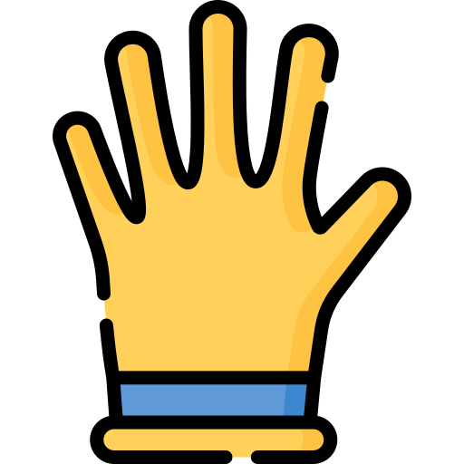 handschuhe reinigen Special Lineal color icon