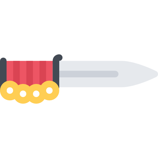 messer Coloring Flat icon