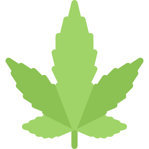 marihuana Coloring Flat icon