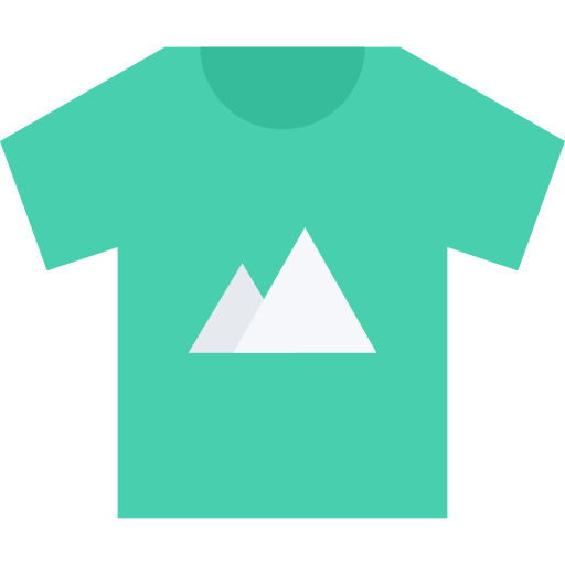 Рубашка Coloring Flat иконка