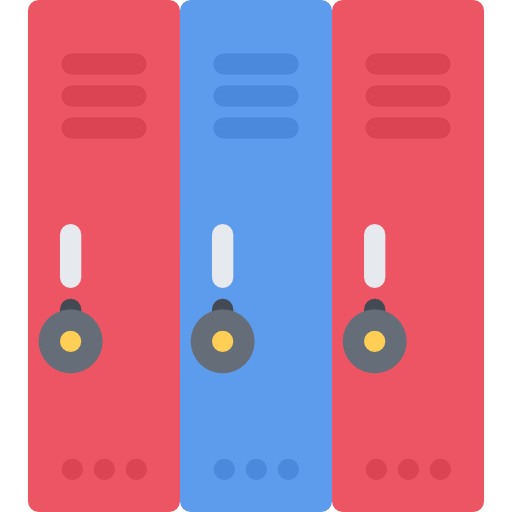 ロッカー Coloring Flat icon