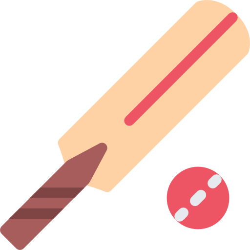 Крикет Coloring Flat иконка